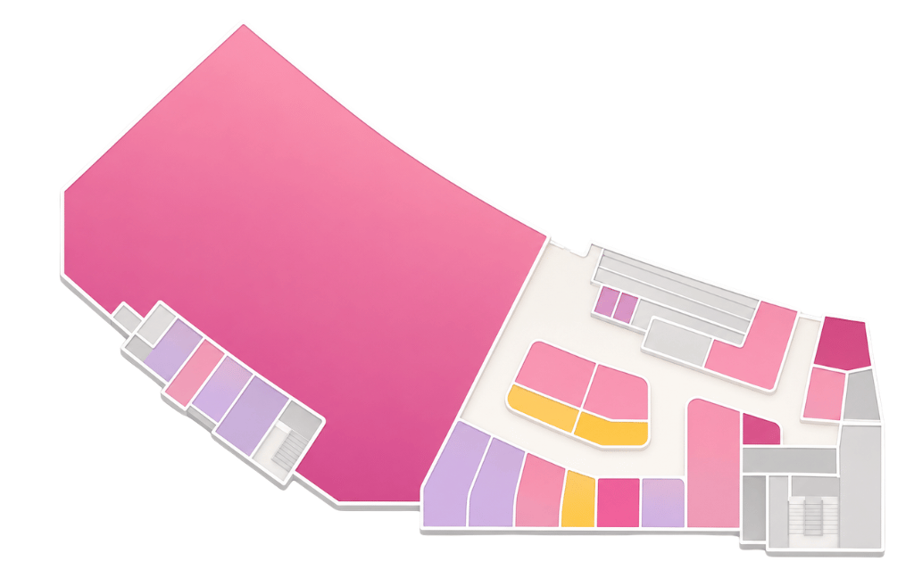 Mall floor plan showing Kids Play Area location