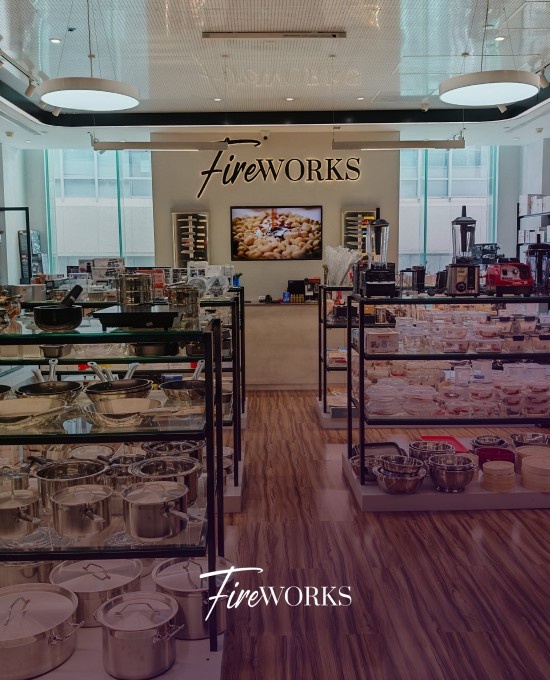 Fireworks store interior