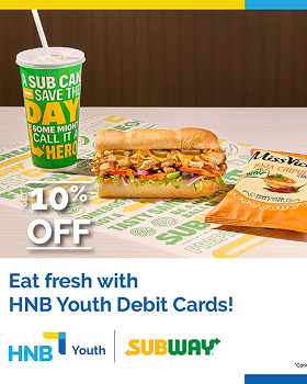10% off for Debit cards